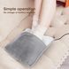Портативна фланельова грілка для ніг з електричним підігрівом Foot warmer XL-997 Килимок з USB підігрівом XL997 фото 4