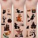 Набір дитячих тимчасових тату "Хелловін" kids-tatto-halloween-set-30 kids-tatto-halloween-set- фото 2
