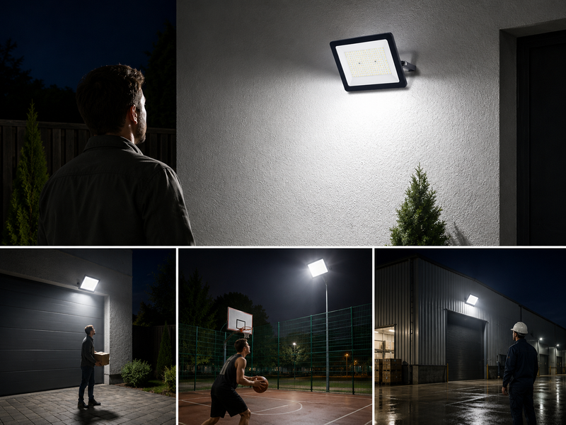 Світлодіодний прожектор LED 300W/LED світильник вуличний / AEON LED 300W G6839 фото
