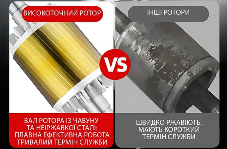 Занурювальний дренажно-каналізаційний насос для відкачування чистої та брудної води UKC з поплавком, 220V 3750W 5HP, напір до 25 м 2018999 фото